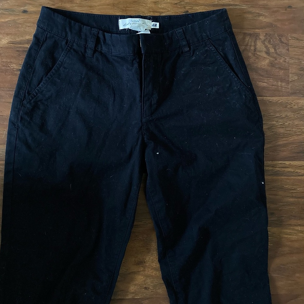 H&M Black Ankle Pants